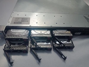 HP PROLIANT DL360P G8 1RU 12C SERVER E5-2609 80GB RAM 6x1TB 15K Sas GEN8 4LAN - Picture 1 of 12