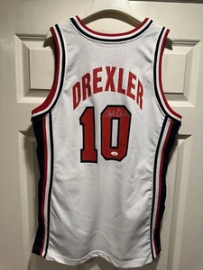 Clyde Drexler Autographed 1992 Dream Team Champion Authentic Game Jersey JSA COA - Picture 1 of 6