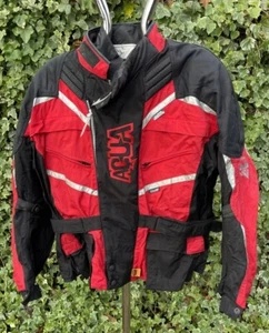 Frank Thomas Jacket Red/Black Aqua Pore Waterproof Padded Size XL - Picture 1 of 16