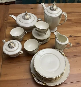 Eschenbach Bavaria Elfenbien Porzellan Tea/Coffee Set Vintage - Picture 1 of 10