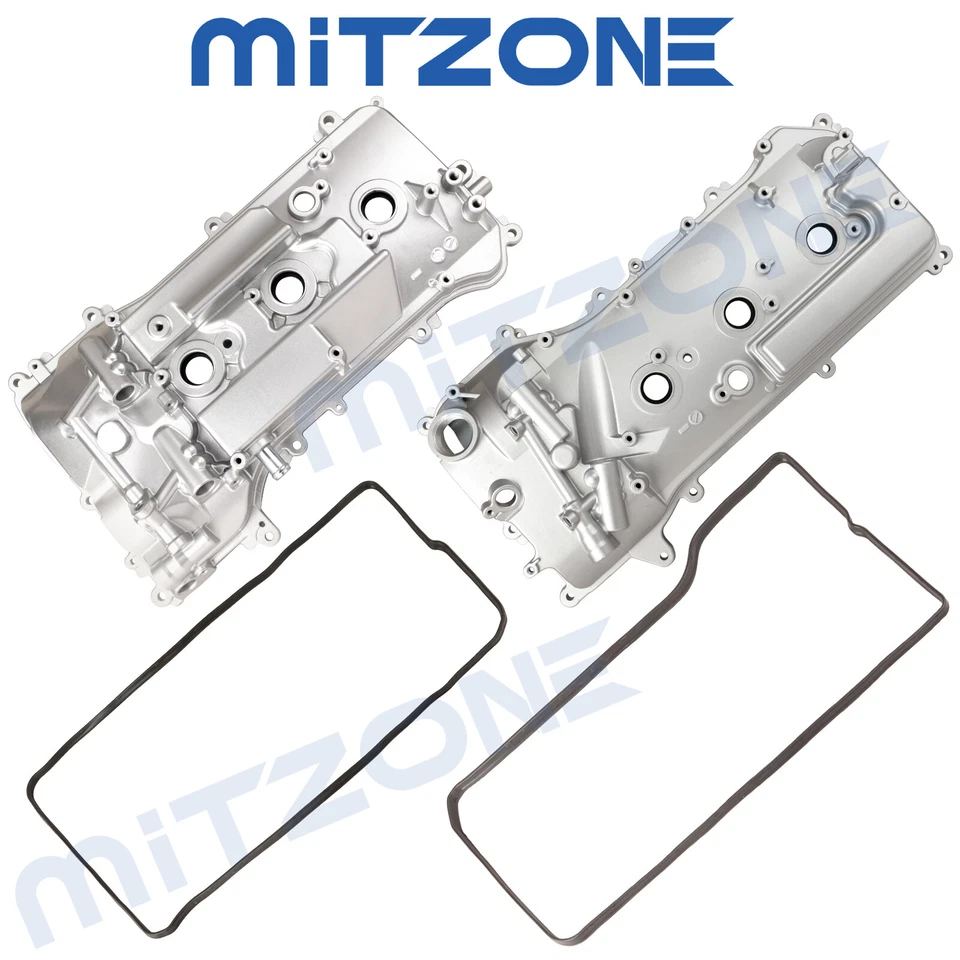 2x Valve Covers Set for 2007-2016 Toyota Sienna Camry Highlander 3.5L Non-Hybrid - Image 1 of 4