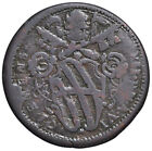 r71_129) GUBBIO - Clemente XII (1730-1740) - Baiocco 1735 A. VI Munt. 204a