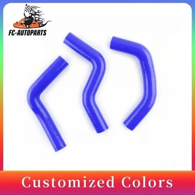 Manguera radiador refrigerante silicona azul para Suzuki SWIFT 1.3L G13 GTI 1989-2000 Foto 1 de 4