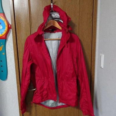 Chaqueta de nailon roja Y-3 Adidas Yohji Yamamoto parka blanca para hombre talla M usada Foto 1 de 4