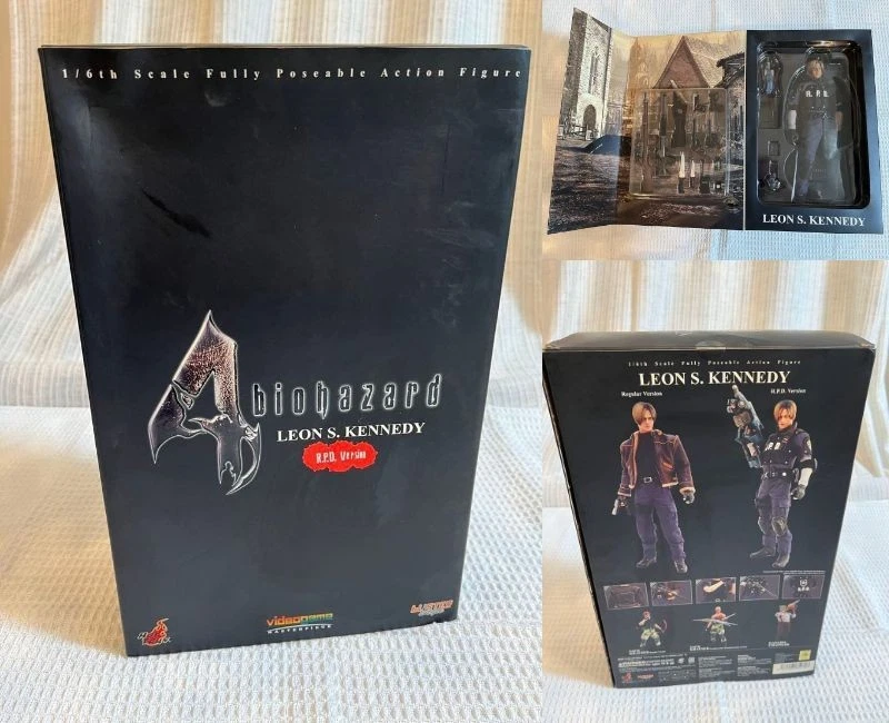 NUEVO HOT TOYS Resident Evil4 LEON S KENNEDY R.P.D. VER VGM02 Raro Japón Foto 1 de 4