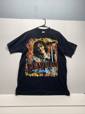 Camiseta vintage Pearl Jam No Code Tour años 90 1996 Eddie Vedder puntada única XL Foto 1 de 4