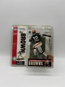 ‼️NFL Football McFarlane Toys Legends Series 2 Jim Brown Variant Brown Jersey ‼️ - Bild 1 von 3