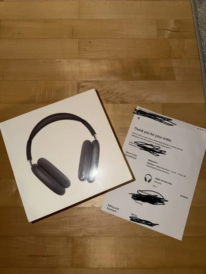 Apple AirPods Max Drahtloser Kopfhörer - Space Grau - Bild 1 von 4