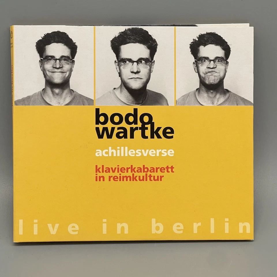Achillesverse - Live in Berlin von Wartke,Bodo  CD Zustand gut - Bild 1 von 3