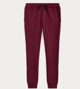 NWT $125.00 Polo Ralph Lauren Mens Fleece Sweatpants Red Size large - Picture 1 of 13