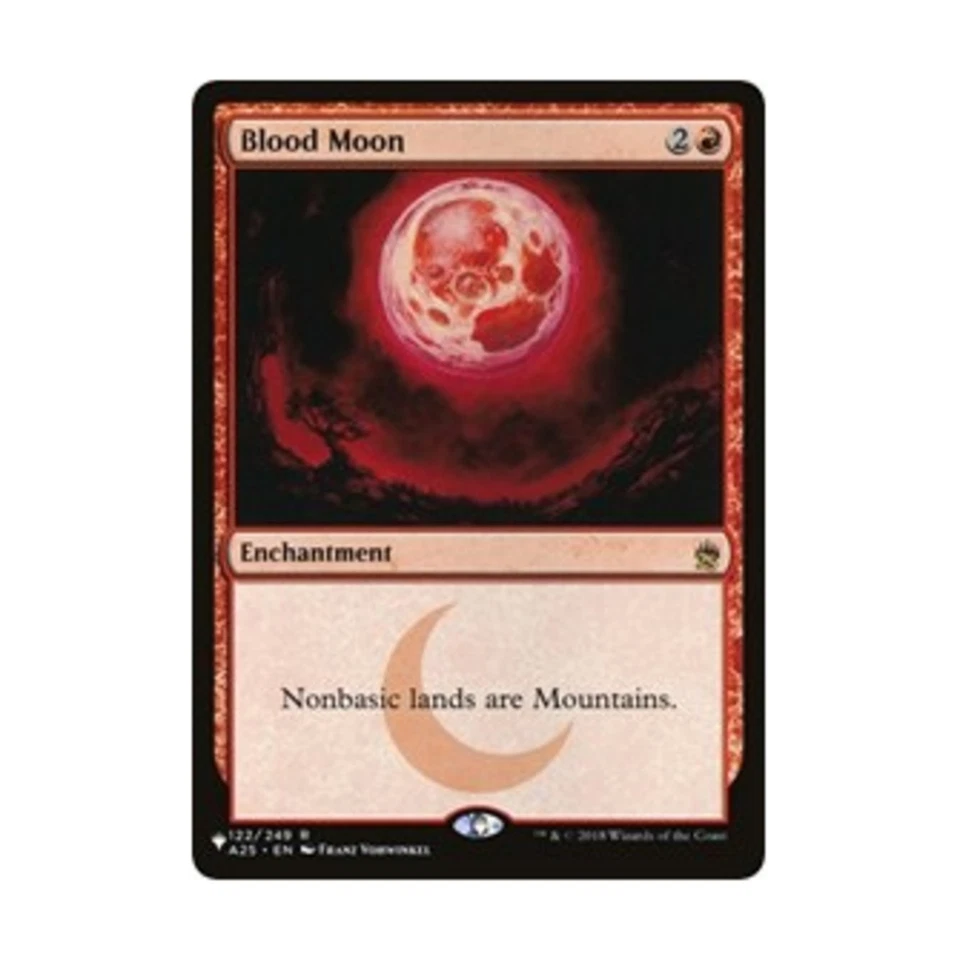 WOTC MtG The List Blood Moon (R) EX - Image 1 of 1