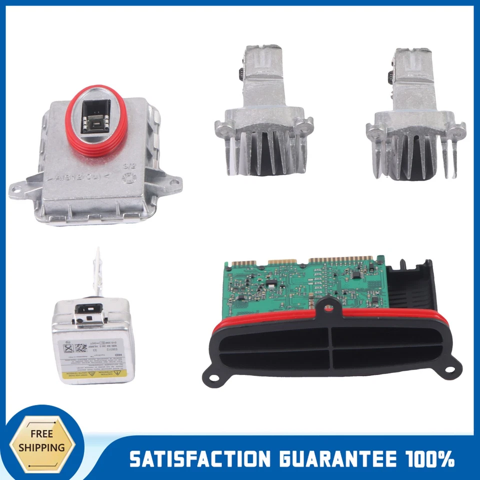 Kit de diodos de módulo LED bombilla de lastre de xenón para BMW Serie 5 528i 535i 550i M5 14-16 Foto 1 de 4