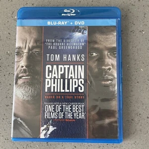 Captain Phillips (Blu-ray, 2013) Tom Hanks  - Picture 1 of 5