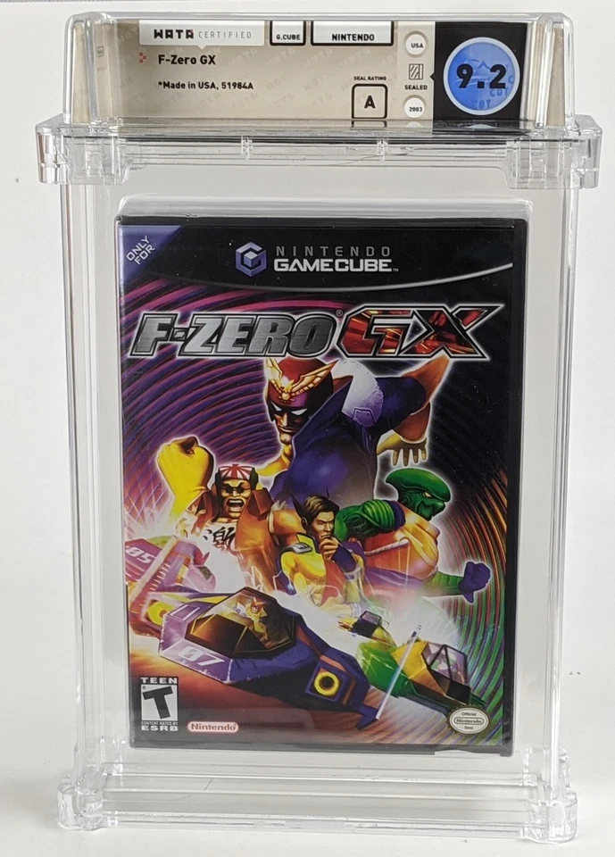 Graded Nintendo GameCube F-Zero GX WATA 9.2 A - Image 1 of 3