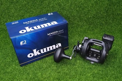 Okuma Magda Pro DXT 4.0:1 Levelwind Line Counter Reel, Left Hand - MA-30DLXT - Image 1 of 4