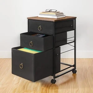 3-Drawer Mobile File Cabinet Vertical Filing Cabinet Under Desk Storage Cabinet - Picture 1 of 9