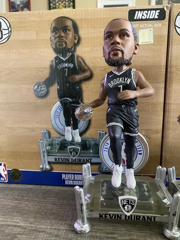 Kevin Durant Brooklyn Nets 75th Anniversary Bobblehead Cover