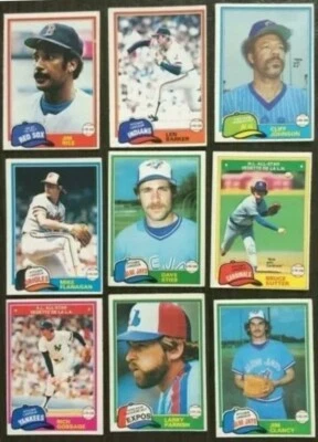 ( U SELECT CARDS ) 1981 O-pee-chee Baseball Singles 🔽 all photos on! - Image 1 of 3