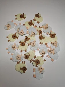 Schaf*Filz Streuartikel*Deko*Basteln*Ostern*Frühling*Tischdeko - Picture 1 of 5