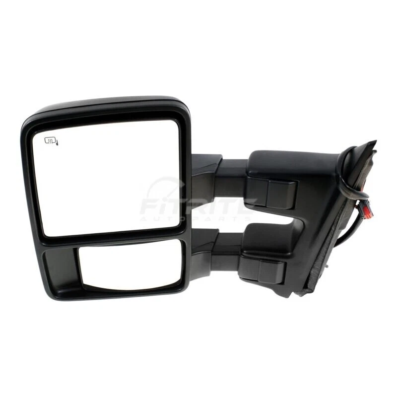 Espejo retrovisor eléctrico LH térmico texturizado con fabricante lateral para Ford F-250 Super Duty 2008-09 Foto 1 de 4