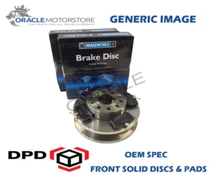OEM SPEC FRONT DISCS PADS 238mm FOR DACIA SANDERO 1 2008-12 - Picture 1 of 7