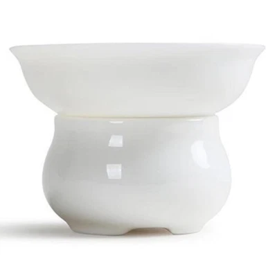 Chinese Traditional Ceramic Tea Strainer Filter Gongfu Teapot Cup Tea Set Decor - Image 1 of 4