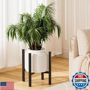 Urban Deco Adjustable Metal Plant Stand Outdoor and Indoor Planter With Stand - Picture 1 of 5