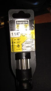 SIMPSON SPLINE SHAFT HAMMER BIT   1-1/4"  MDSP12516Q - Picture 1 of 4