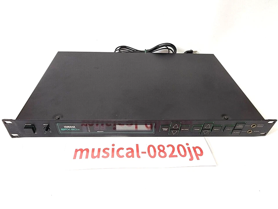 YAMAHA SPX90Ⅱ Rack Mount Reverb Effects Processor tested working - Image 1 of 4