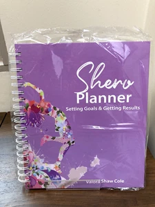 Shero Planner Notebook, for Women Setting Goals & Getting Results Valora S. Cole - Picture 1 of 24