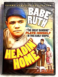 HEADIN' HOME Starring Babe Ruth As Himself *SEALED* DVD - Picture 1 of 2