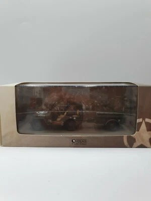 jeep willys mb atlas 1/43 boite rayure voir photo  - Photo 1/4