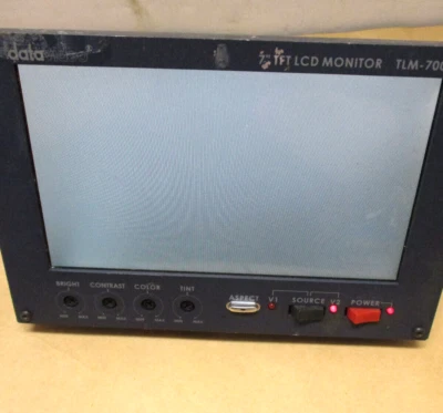 Datavideo TLM-700 7 pulgadas TFT LCD Monitor Datos Video 2 unidades de salida solamente Foto 1 de 4