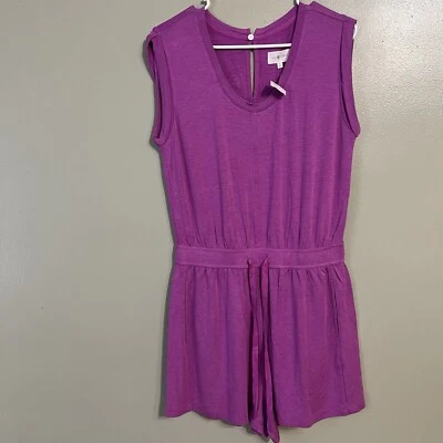 Mameluco morado para mujer azul y gris cintura cordón suave elástico cómodo S nuevo Foto 1 de 4