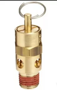 Messing ASME Sicherheitsventil 200 psi Set Druck 1/4" Stecker NPT - Bild 1 von 1