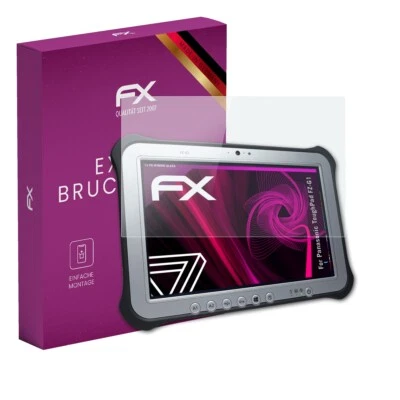 atFoliX Glasfolie für Panasonic ToughPad FZ-G1 Displayfolie 9H Schutzpanzer - Bild 1 von 4