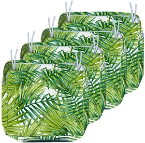 Patio Cushion Covers 4 Pack Outdoor Deep Seat Patio Chair Cushion Cover Water... - Picture 1 of 7