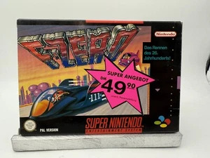 360/. Super Nintendo, F-Zero, SNES, PAL, Spiel + OVP + Anleitung Sammler - Bild 1 von 6