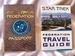 Star Trek Federation Passport and Federation Travel Guide - Picture 1 of 9