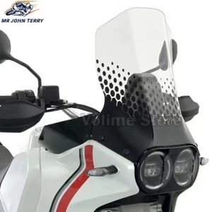 WINDSCREEN TOURING SMOKED WRS FOR DESERT X 2022-2023 480MM - Picture 1 of 9