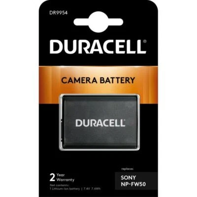 Batería de repuesto para cámara digital Duracell 7,4 V 1030 mAh para Sony NP-FW50 - Imagen 1 de 4
