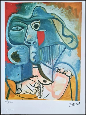 PABLO PICASSO * Nude Woman * 38 x 28 cm * signed lithograph * limited # 143/250 - Bild 1 von 4