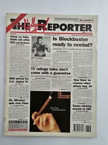 The Hollywood Reporter Magazine 25 juin 1997 Mike Tyson's Rematch sans étiquette