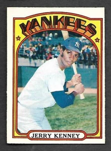 1972 Topps O-Pee-Chee OPC #158 Jerry Kenny YANKEES EX-EXMT - Picture 1 of 1