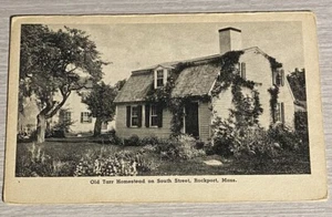 Postal Old Tart Homestead South Street Rockport Massachusetts MA - Imagen 1 de 2