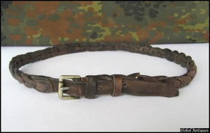 WWII ORIGINAL GERMAN SCOUT LEATHER BELT - Picture 1 of 6