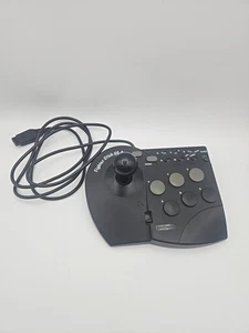 Sega Genesis Fighter Stick SG-6 Arcade Joystick Turbo Controller Asciiware Works - Picture 1 of 4
