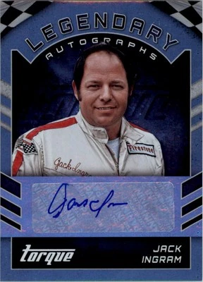 2016 Panini Torque Legends Autographs #3 Jack Ingram Auto - Racing - Image 1 of 2