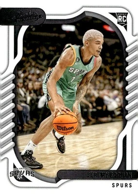 Jeremy Sochan 2022-23 Chronicles Absolute - RC #107 - San Antonio Spurs - Image 1 of 2