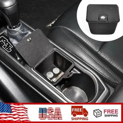 Drink Cup Holder Center Console Storage Box For Toyota Tacoma 2016-2023 4Door US Foto 1 de 4